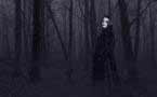 sad, girl, forest, gothic, creepy